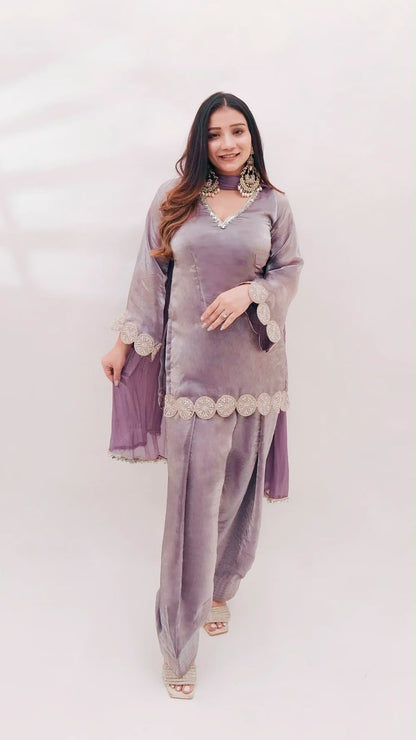 Women’s Embroidered Suit Set