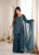 Kavya Royal Teal Sharara Set