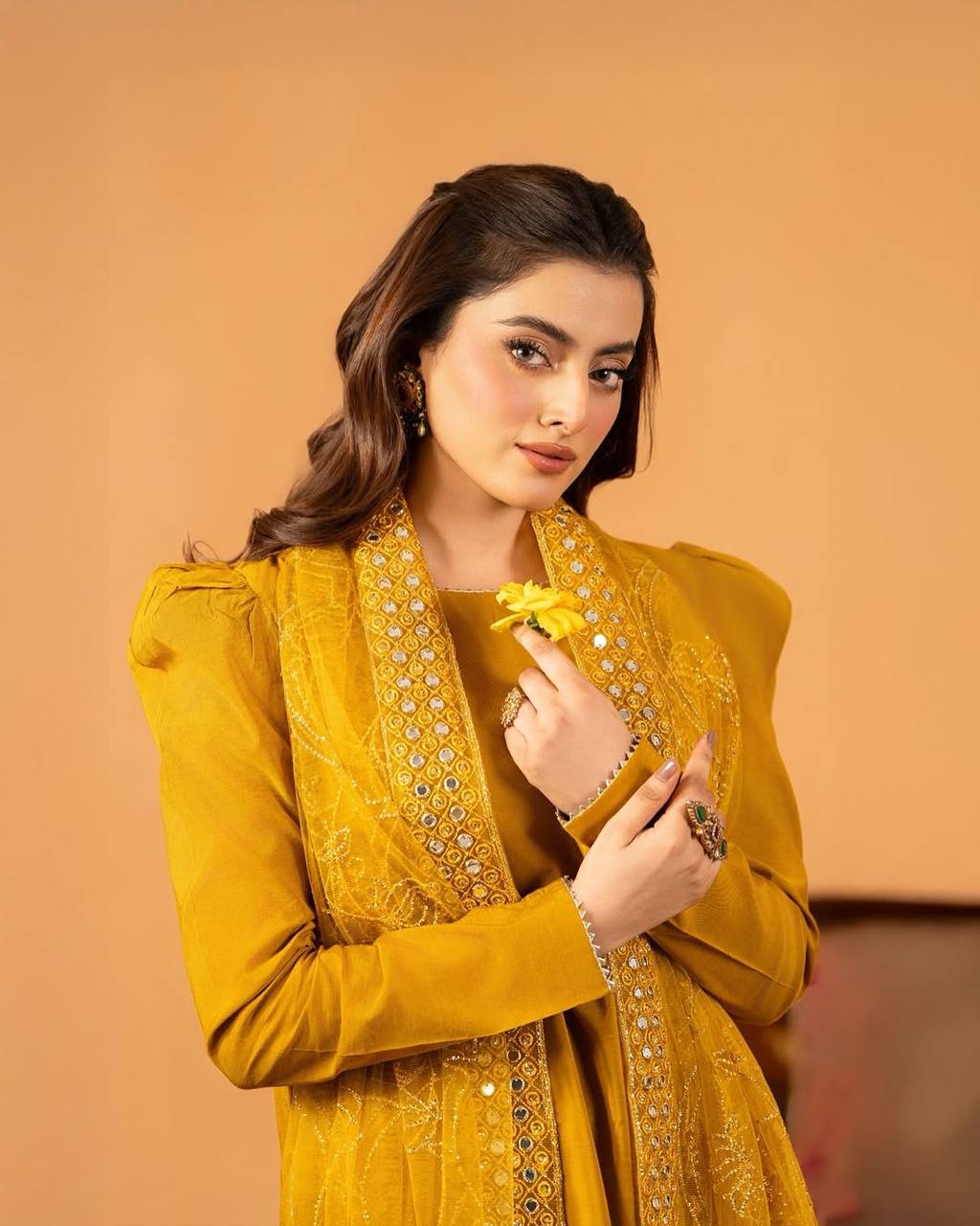 Binaya Evil Eye Embroidered Farshi Salwar Set