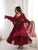 Ruhani Faux Georgette Handwork Gown Set