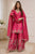 Zehra Shimmer Silk Embroidered Palazzo Set