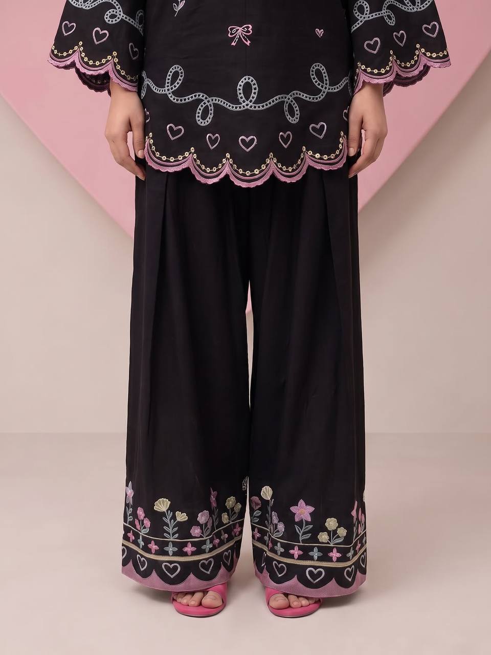 Alina Grace Chanderi Silk Farshi Salwar Set