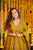 Ocira Mustard Silk Anarkali Suit Set