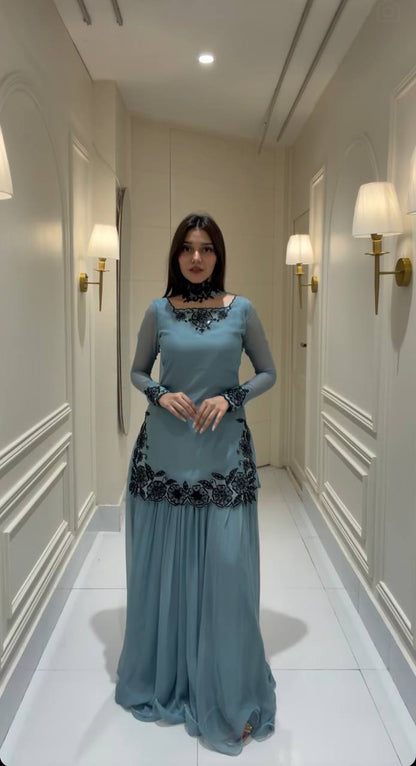 Nalini Cotton Farshi Salwar Set