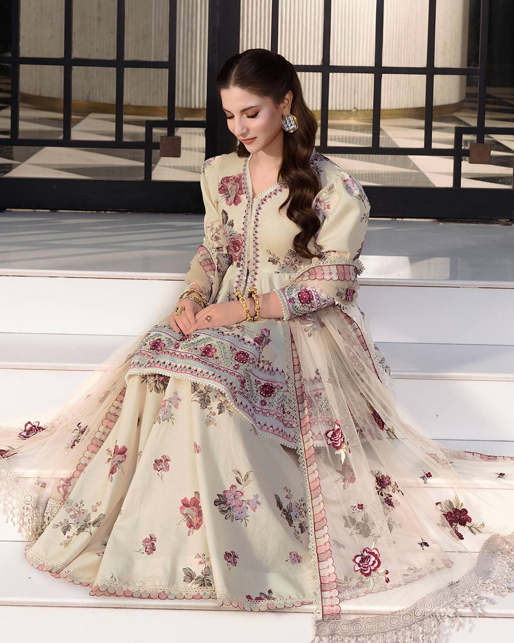 Zohara Eid-E-Bahar Moonlit Suit