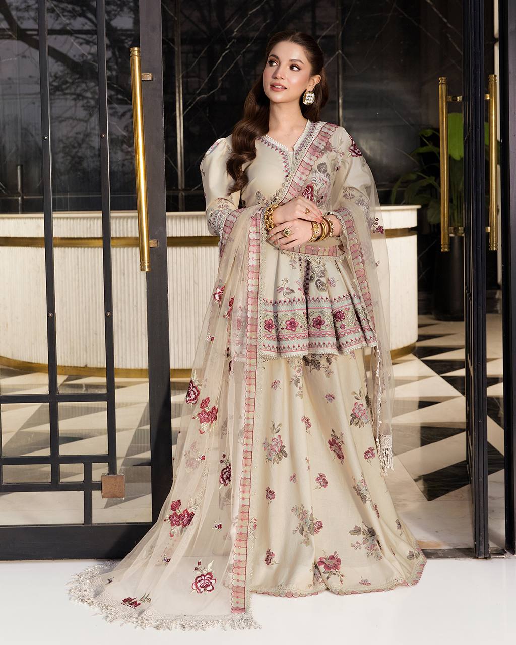 Zohara Eid-E-Bahar Moonlit Suit