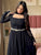 Alvira Black Koti Work Anarkali Suit