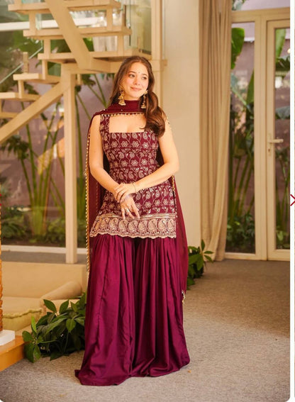Sophia Designer Party Wear Sharara