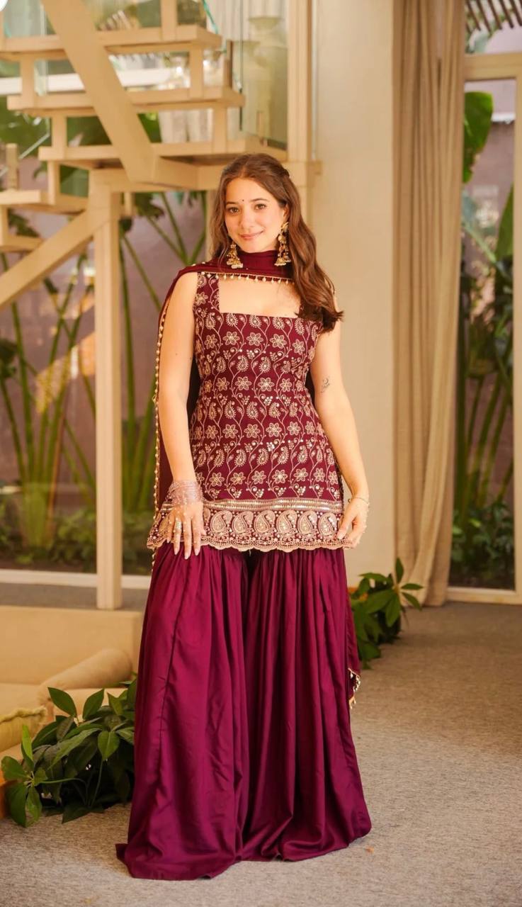Sophia Designer Party Wear Sharara