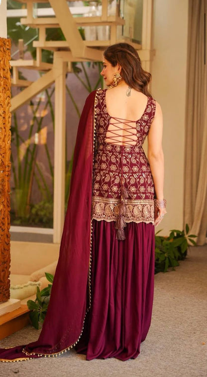 Sophia Designer Party Wear Sharara