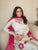 Vitza Pink Flower's Bids Moti Sharara