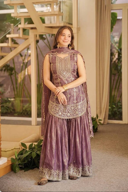 Amira Luxe Festive Sharara Set