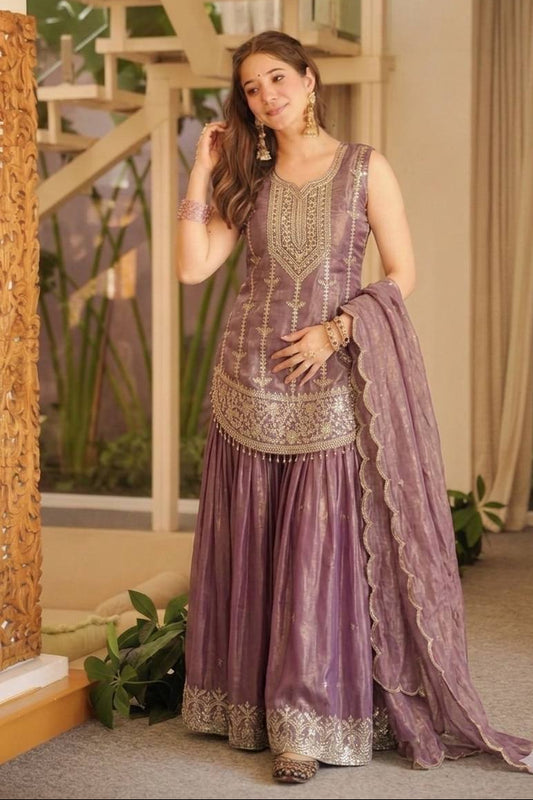 Amira Luxe Festive Sharara Set