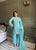 Hania Soft Blue Festive Wear Suit Set