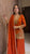 Fiza Royal Rust Celebration Outfit