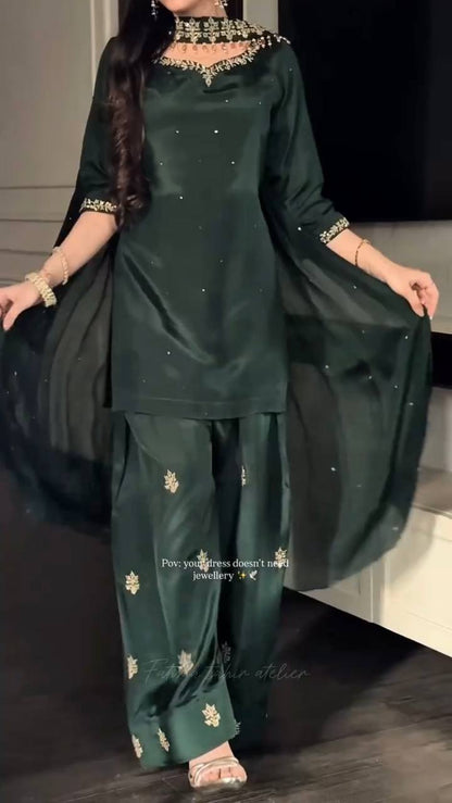 Luxury Designer Farshi Salwar Kurta Set for Women