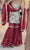 Aadhya Royal Red Designer Sharara