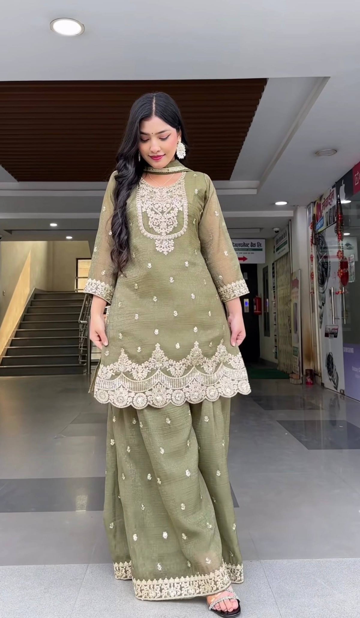 Noorika Embroidered Festive Suit Set