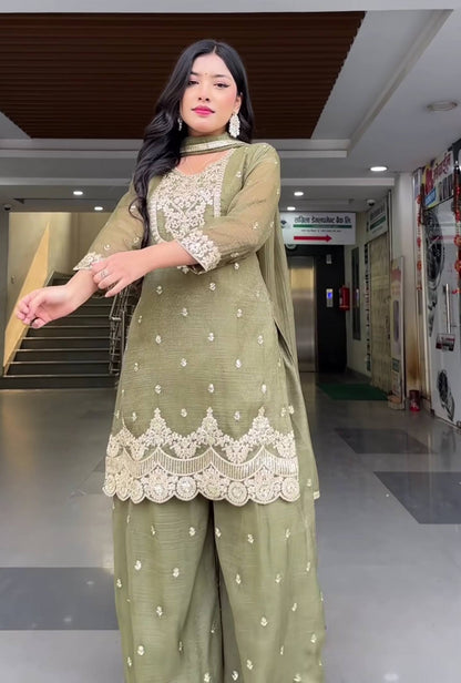 Noorika Embroidered Festive Suit Set
