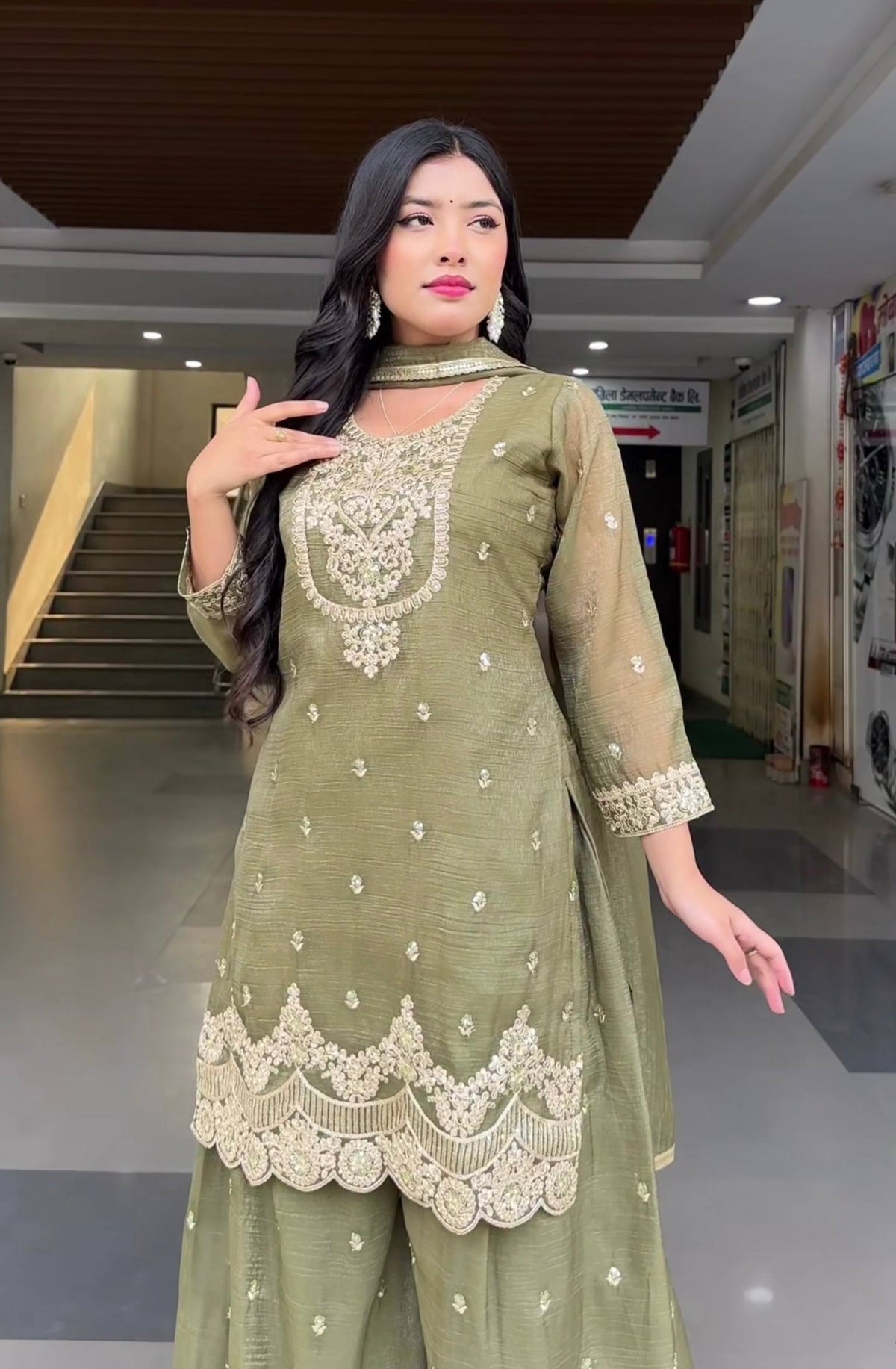 Noorika Embroidered Festive Suit Set