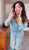 Myra Blue Grace Palazzo Set