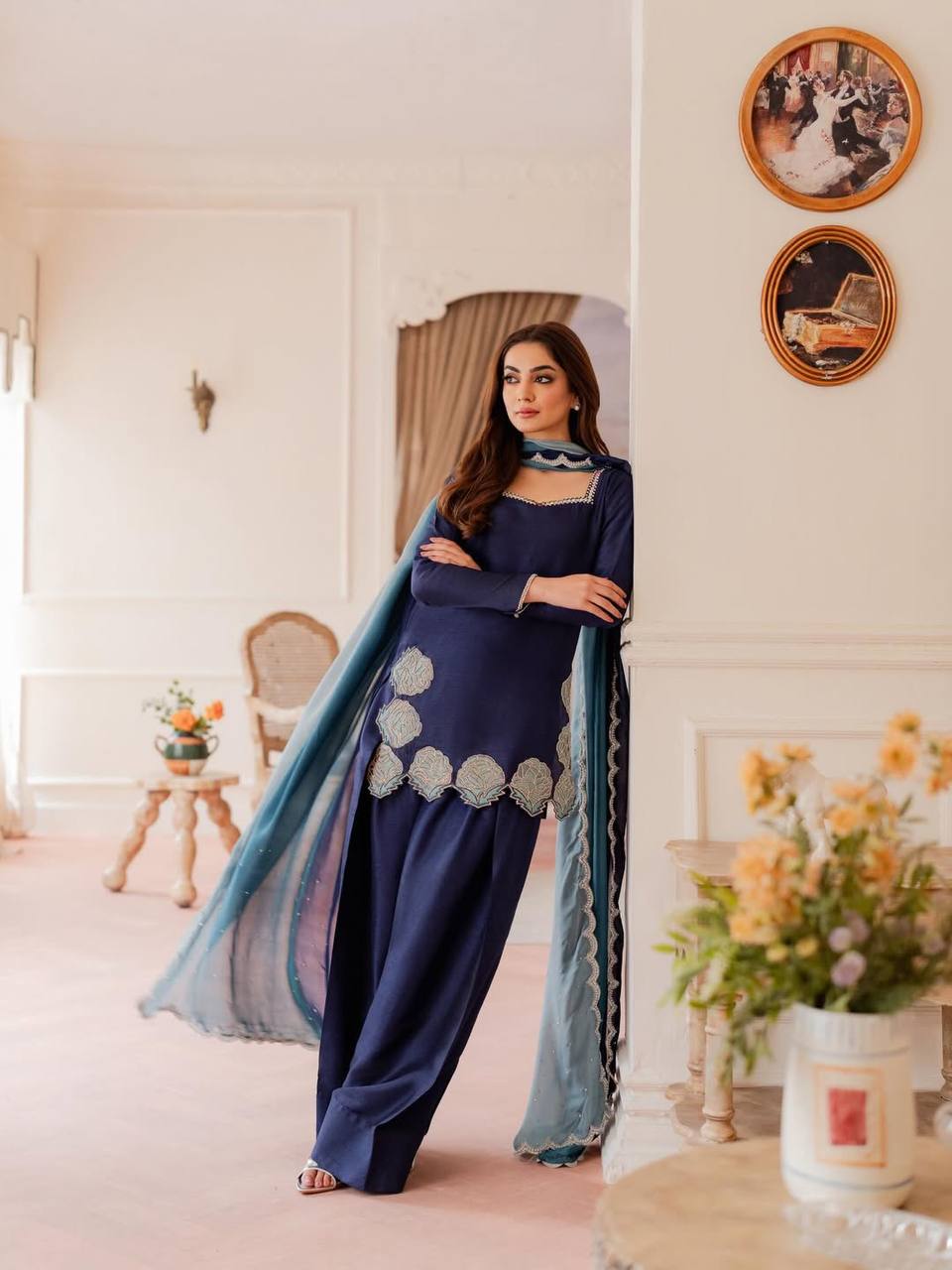 A stunning traditional look blending sophistication style beauty and confidence perfectly