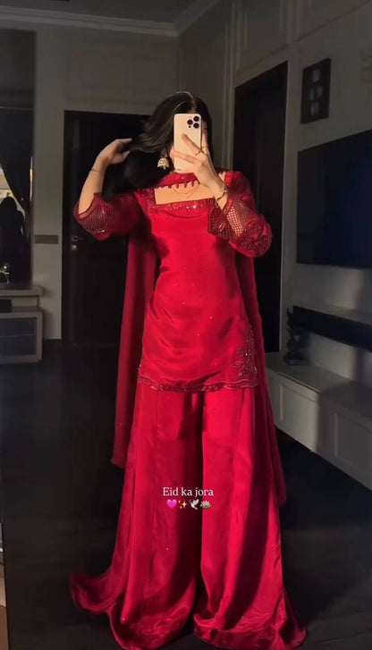 Ruhani Grace Sharara Set