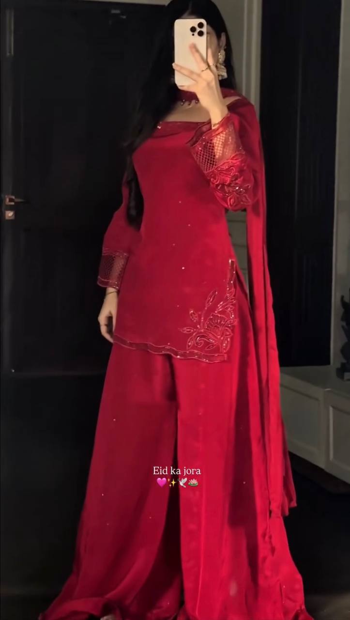 Ruhani Grace Sharara Set