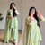 Aaira Mint Noor Farshi Salwar Set