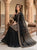 Shifa Black Fendy Cut Work Plazzo  Set