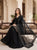 Shifa Black Fendy Cut Work Plazzo  Set