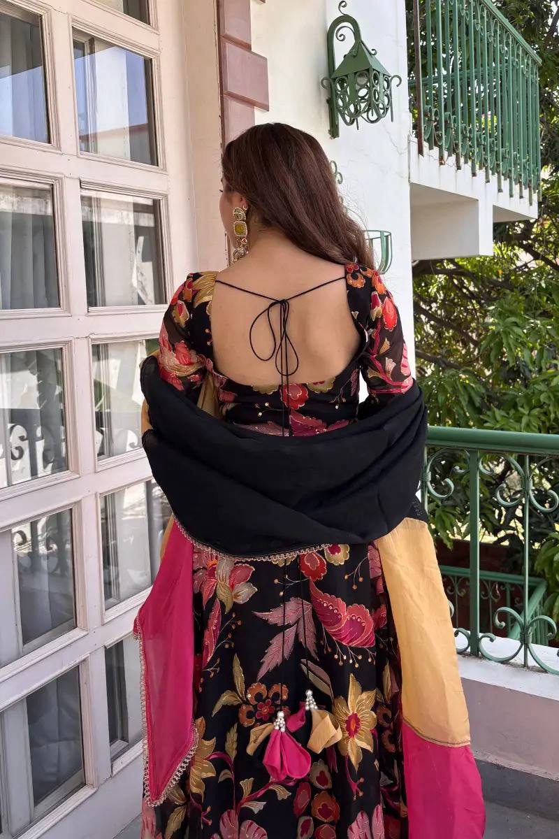 Madhubala Organza Printed Suit Set