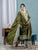 Zivika Chinnon Code Embroidered Suit Set